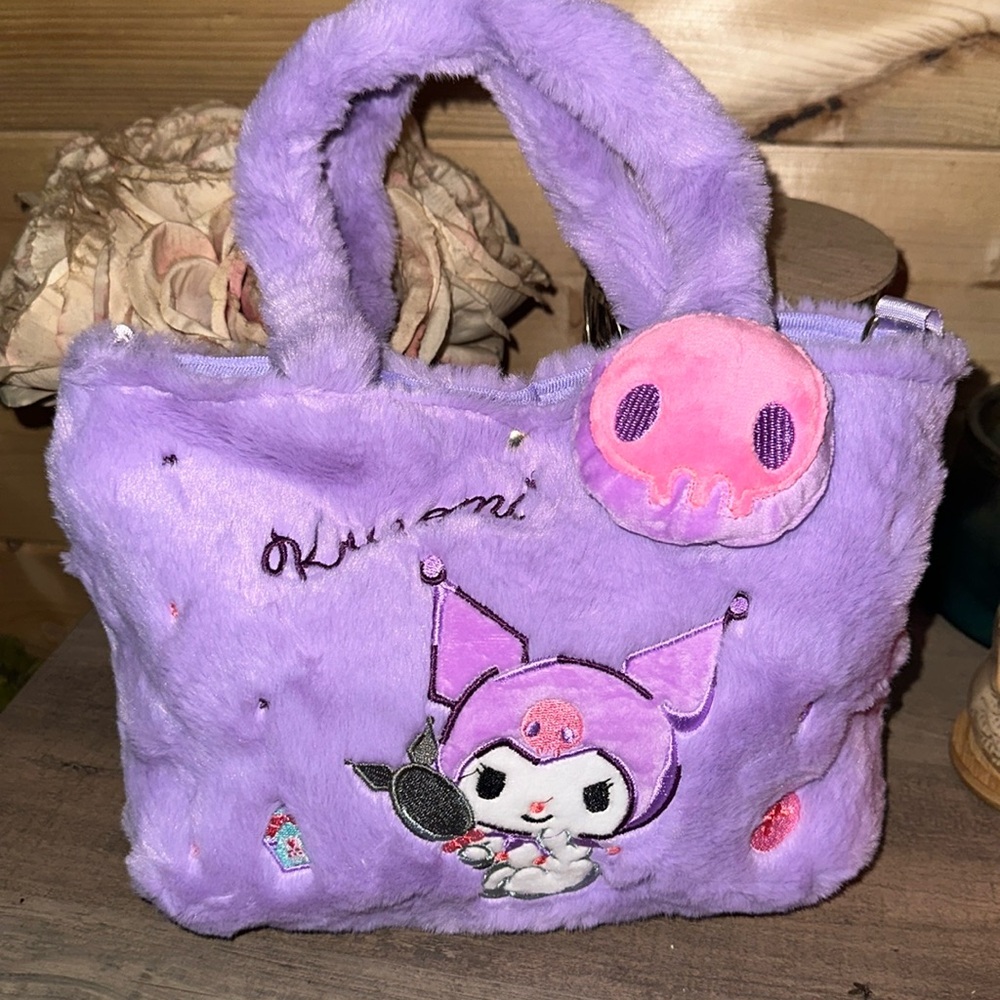 Kuromi Plush Bag